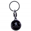 PEUGEOT kľúčenka prívesok čierny PEUGEOT kľúčenka prívesok čierny