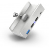 Connect IT USB DeskHub 4v1 na dosku stola (CHU-5100-SL) Connect IT USB DeskHub 4v1 na dosku stola (CHU-5100-SL)