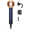 Dyson Supersonic HD07 T1/T2 fén, 1600 W, 3 rychlosti, 4 teploty, koncentrátor, pruská modrá/měděná Dyson Supersonic HD07 T1/T2 fén, 1600 W, 3 rychlosti, 4 teploty, koncentrátor, pruská modrá/měděná