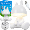 Nočná lampa Ledhoff biela Nočná lampa Ledhoff biela