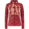 Craft ADV Essence Jersey Hood Jacket mikina dámská Barva: Červená, Velikost: XS Craft ADV Essence Jersey Hood Jacket mikina dámská Barva: Červená, Velikost: XS