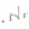 Grohe Eurostyle Cosmopolitan Batéria na okraj vane, 4-otvorová inštalácia, chróm 23048003-GR Grohe Eurostyle Cosmopolitan Batéria na okraj vane, 4-otvorová inštalácia, chróm 23048003-GR