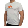 Alpha Industries Basic T RUBBER tričko pánske white Veľkosť: M, Farba: biela Alpha Industries Basic T RUBBER tričko pánske white Veľkosť: M, Farba: biela