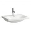 Laufen Umyvadlo Lua 60x46 cm otvor pro baterii uprostřed H8100830001041 Laufen Umyvadlo Lua 60x46 cm otvor pro baterii uprostřed H8100830001041