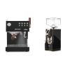 Ascaso Steel DUO PID PLUS, Black&Wood + Eureka Mignon Turbo, CR black Ascaso Steel DUO PID PLUS, Black&Wood + Eureka Mignon Turbo, CR black