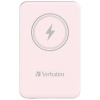 VERBATIM Powerbanka Charge 'n' Go, Magnetická, 5000 mAh, USB-C, Růžová VERBATIM Powerbanka Charge 'n' Go, Magnetická, 5000 mAh, USB-C, Růžová