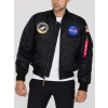 ALPHA INDUSTRIES Bunda MA-1 VF NASA - čierna (166107/03) Veľkosť: XXL/Regular ALPHA INDUSTRIES Bunda MA-1 VF NASA - čierna (166107/03) Veľkosť: XXL/Regular