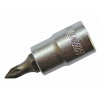 Zástrčná hlavica PZ1 krížový bit 3/8 Zástrčná hlavica PZ1 krížový bit 3/8