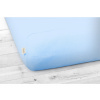 Džersejová plachta svetlo modrá na výšku matraca do 20 cm Veľkosť: 120 x 200 Džersejová plachta svetlo modrá na výšku matraca do 20 cm Veľkosť: 120 x 200