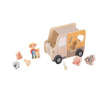 Drevené autíčko 2v1 so zvieratkami - Jeep + vkladačka Drevené autíčko 2v1 so zvieratkami - Jeep + vkladačka