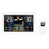 SOLIGHT Meteostanica Solight, extra veľký farebný LCD displej, teplota, vlhkosť, tlak, RCC, nabíjanie cez USB, biela SOLIGHT Meteostanica Solight, extra veľký farebný LCD displej, teplota, vlhkosť, tlak, RCC, nabíjanie cez USB, biela