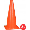 Merco Sport kužeľ oranžový 3× 30 cm Merco Sport kužeľ oranžový 3× 30 cm