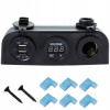 NABÍJACIA ZÁSUVKA 2x USB LCD ZAPAĽOVAČ 12V NABÍJACIA ZÁSUVKA 2x USB LCD ZAPAĽOVAČ 12V