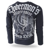 Pánské triko s dlouhým rukávem Dobermans Aggressive BLACK DEVIL II LS198A velikost: 3XL Pánské triko s dlouhým rukávem Dobermans Aggressive BLACK DEVIL II LS198A velikost: 3XL