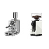 Rocket Espresso Porta Via + Eureka Mignon Silenzio 55, BL white Rocket Espresso Porta Via + Eureka Mignon Silenzio 55, BL white