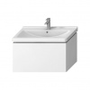 Jika Cubito Pure Skrinka s umývadlom 85 cm biela 1 set Jika Cubito Pure Skrinka s umývadlom 85 cm biela 1 set