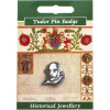 Westair Reproductions Ltd. Odznak - busta Williama Shakespeara Westair Reproductions Ltd. Odznak - busta Williama Shakespeara