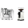 Rocket Espresso R NINE ONE + Eureka Mignon Silenzio 55, BL white Rocket Espresso R NINE ONE + Eureka Mignon Silenzio 55, BL white