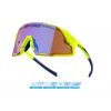 Force GRIP fluo cyklistické okuliare - fialové kontrastné sklá + šatka Force Force GRIP fluo cyklistické okuliare - fialové kontrastné sklá + šatka Force