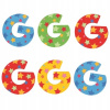 Bigjigs Toys Hviezdičkové písmenko G Bigjigs Toys Hviezdičkové písmenko G