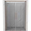 Mexen Rox Duo posuvné sprchové dvere 160 cm, transparentné, brúsená meď - 8C2-160-002-65-00 Mexen Rox Duo posuvné sprchové dvere 160 cm, transparentné, brúsená meď - 8C2-160-002-65-00