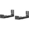 Držiak pre soundbar na stenu, max 15kg, čierny Držiak pre soundbar na stenu, max 15kg, čierny