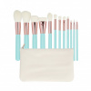 MIMO Makeup Brush Set Turquoise ( 12 ks ) - Sada štetcov 0 ml MIMO Makeup Brush Set Turquoise ( 12 ks ) - Sada štetcov 0 ml