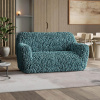 Bielastické poťahy VELVET petrolejové dvojkreslo (š. 120 - 160 cm) Doprava zadarmo Bielastické poťahy VELVET petrolejové dvojkreslo (š. 120 - 160 cm) Doprava zadarmo