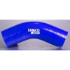 SAMCO Sport silikónová hadica uhlová, modrá farba, priemer 32 mm, uhol 45°, dĺžka 102mm, sila steny 3,5 mm, maximálna teplota 170°C SAMCO Sport silikónová hadica uhlová, modrá farba, priemer 32 mm, uhol 45°, dĺžka 102mm, sila steny 3,5 mm, maximálna teplota 170°C