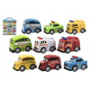 Teddies Súprava auto mini 5 cm plast 10 ks Teddies Súprava auto mini 5 cm plast 10 ks