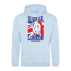 Lonsdale Printed Logo Hoodie Sky Blue 3 XL Lonsdale Printed Logo Hoodie Sky Blue 3 XL