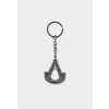 Assassin's Creed Mirage - 3D Metal Crest Keychain Barva: Silver Assassin's Creed Mirage - 3D Metal Crest Keychain Barva: Silver