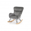 HALMAR Hojdacie kreslo CASTRO, sivá HALMAR Hojdacie kreslo CASTRO, sivá