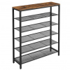 Boxxx REGÁL NA TOPÁNKY, hnedá, čierna, 100/110/30 cm - Online Only drobný nábytok - 002543012501 Boxxx REGÁL NA TOPÁNKY, hnedá, čierna, 100/110/30 cm - Online Only drobný nábytok - 002543012501