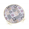Sedák DITA okrúhly hladký - priemer 40 cm - Patchwork Sedák DITA okrúhly hladký - priemer 40 cm - Patchwork