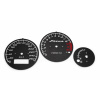 Yamaha FZS 600 Fazer 98-01 Čierne ciferníky prístrojov Yamaha FZS 600 Fazer 98-01 Čierne ciferníky prístrojov