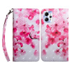 Peňaženkové 3D puzdro na Motorola Moto G13 / G23 / G53 5G - Red Flower Peňaženkové 3D puzdro na Motorola Moto G13 / G23 / G53 5G - Red Flower