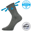 VoXX CORSA MEDICINE / Medicine/diabet ponožky - antracit melé 43-46 VoXX CORSA MEDICINE / Medicine/diabet ponožky - antracit melé 43-46