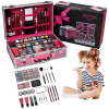 VEĽKÝ KUFRÍK SADA KOZMETIKY DARČEK PRE 6 7 8 9 10 ROČNÉ DIEVČATÁ MAKE-UP VEĽKÝ KUFRÍK SADA KOZMETIKY DARČEK PRE 6 7 8 9 10 ROČNÉ DIEVČATÁ MAKE-UP