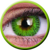 Maxvue Vision ColourVue Fusion - Yellow Green (2 šošovky trojmesačné) - dioptrické Dioptrie -5,00, Zakrivenie 8.6 Maxvue Vision ColourVue Fusion - Yellow Green (2 šošovky trojmesačné) - dioptrické Dioptrie -5,00, Zakrivenie 8.6