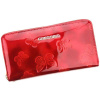 Dámska peňaženka Gregorio BT-119 z prírodnej kože červená s motýľmi veľká s ochranou RFID Dámska peňaženka Gregorio BT-119 z prírodnej kože červená s motýľmi veľká s ochranou RFID