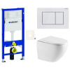 Siko Závěsný WC set Geberit do lehkých stěn / předstěnová SAT GESTOR67D30 Siko Závěsný WC set Geberit do lehkých stěn / předstěnová SAT GESTOR67D30
