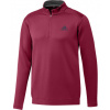 Pánska golfová mikina Adidas Club 1/4 Zips Červená XL Pánska golfová mikina Adidas Club 1/4 Zips Červená XL