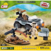 COBI Small Army Desert Artillery Vehicle, vojenské, vojaci, púštne delostrelecké vozidlo, hračka, stavebné bloky, 100 dielov, 2199 COBI Small Army Desert Artillery Vehicle, vojenské, vojaci, púštne delostrelecké vozidlo, hračka, stavebné bloky, 100 dielov, 2199