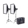 Nanlite FS-300B Bi-Color 2 light kit - kit dvoch LED dvojfarebných svetiel so stojanom a softboxom Nanlite FS-300B Bi-Color 2 light kit - kit dvoch LED dvojfarebných svetiel so stojanom a softboxom