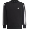 adidas Essentials 3 Stripes Jr Sweatshirt H65788 (190852) Black 128cm adidas Essentials 3 Stripes Jr Sweatshirt H65788 (190852) Black 128cm