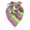 Šatka - Všestranná šál ružová, zelená, žltá (Jesenná a zimná šál Ombre REC-78-6 Heat) Šatka - Všestranná šál ružová, zelená, žltá (Jesenná a zimná šál Ombre REC-78-6 Heat)