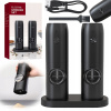 Elektrický mlynček Promis MP35 DUO akumulátorový, čierny, sada 2 ks Elektrický mlynček Promis MP35 DUO akumulátorový, čierny, sada 2 ks