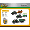 Wiky vehicles Traktor s příslušenstvím kov/plast 17 cm Wiky vehicles Traktor s příslušenstvím kov/plast 17 cm