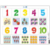 LARSEN Puzzle Čísla 1-10, 10 dielikov LARSEN Puzzle Čísla 1-10, 10 dielikov